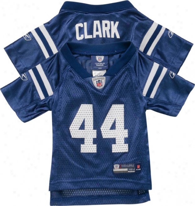 Dallas Clark Blue Reebok Nfl Indianapolis Colts Infant Jersey