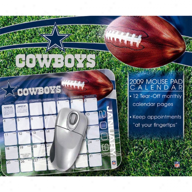 Dallas Cowboys 2009 Mouse Pad Calendars