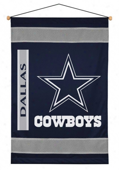 Dallas Cowboys 29.5x45 Sideline Wall Hanging