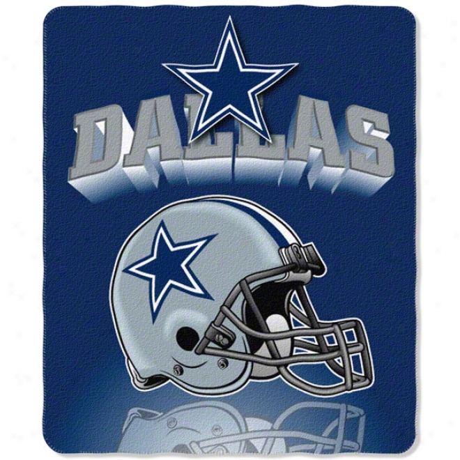 Dallas Cowboys 50x60 Grid Iron Fleece Throw