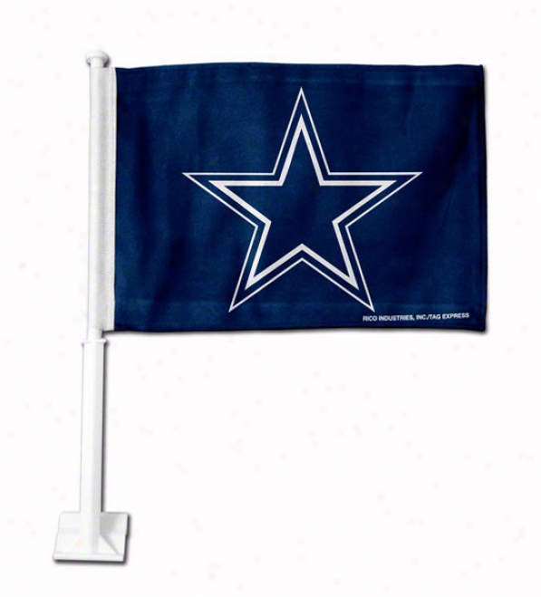 Dallas Cowboys Car Flag