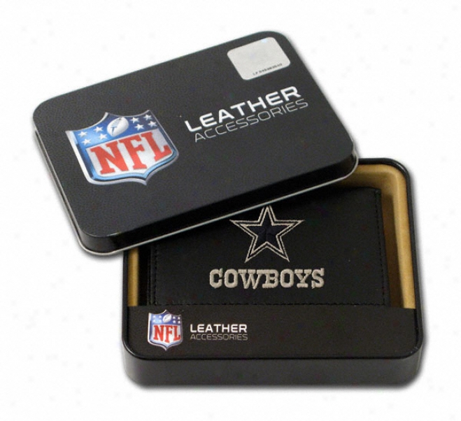 Dallas Cowboys Embroidered Trifold Wallet