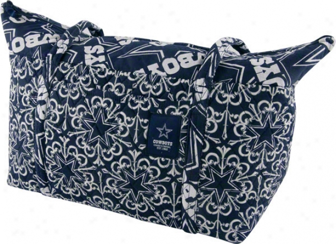 Dallas Cowboys Fabric Bucket Tote Bag