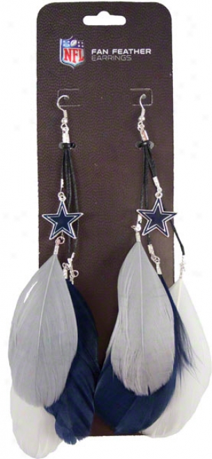 Dallas Cowboys Fan Kind Earrings