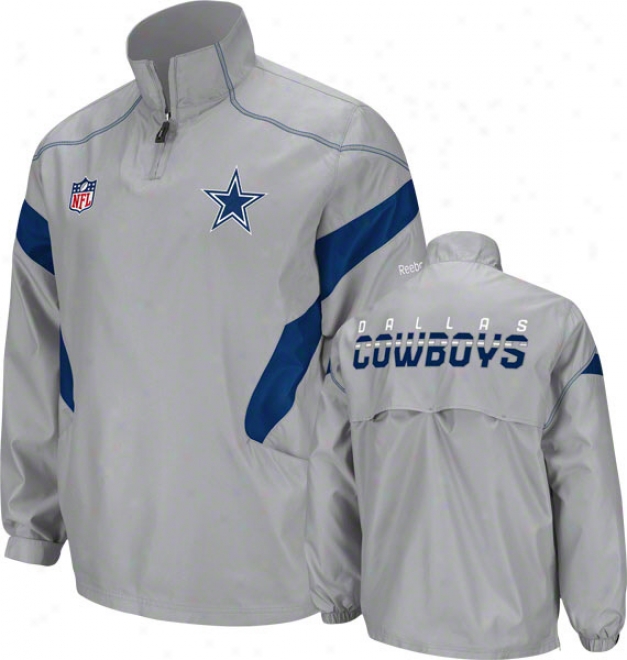 Dallas Cowboys Grey 2011 Sideline Impetus Hot Jacket