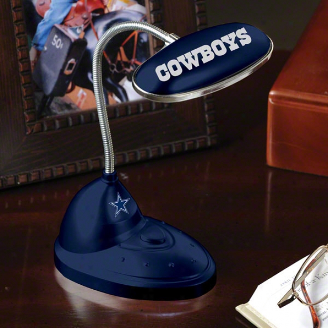 Dallas Cowboys Led Desk Lamp