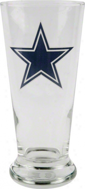 Dallas Cowboys Logo Pilsner Glass