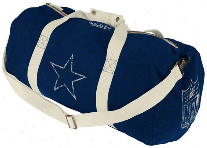 Dallas Cowboys Mitchell & Ness Vintage Duffle Bag