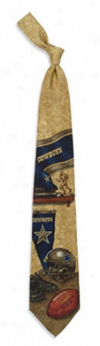 Dallas Cowboys Nostalgia 2 Silk Tie