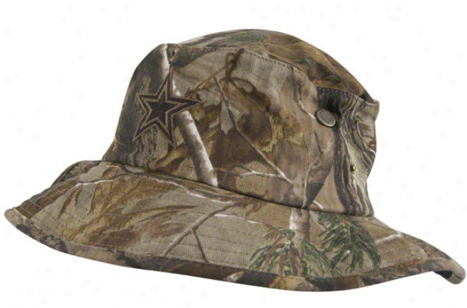 Dallas Cowboys Open Field Camo Bucket Hat