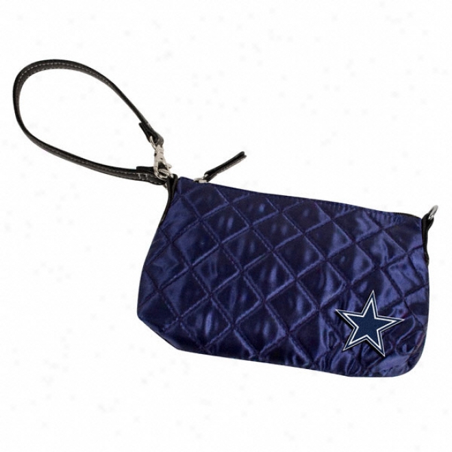 Dallas Cowboys Quilted Wristlet