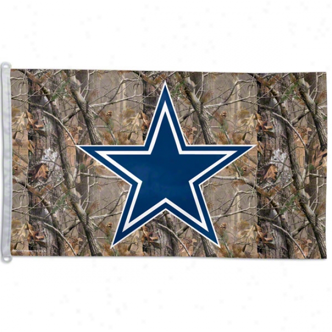 Dallas Cowboys Realtree 3x5 Flag