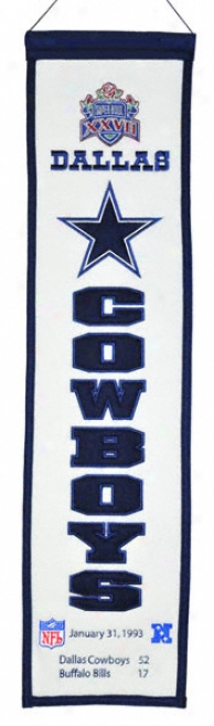 Dallas Cowboys Super Bowl Xxviii Banner