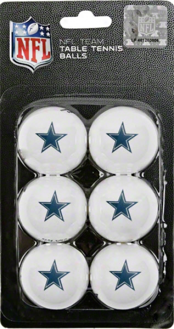 Dallas Cowboys Table Tennis Balls