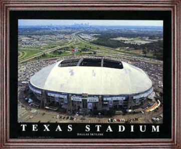 Dallas Cowboys - Texas Stadium - Framed 26x32 Aerial Photograph