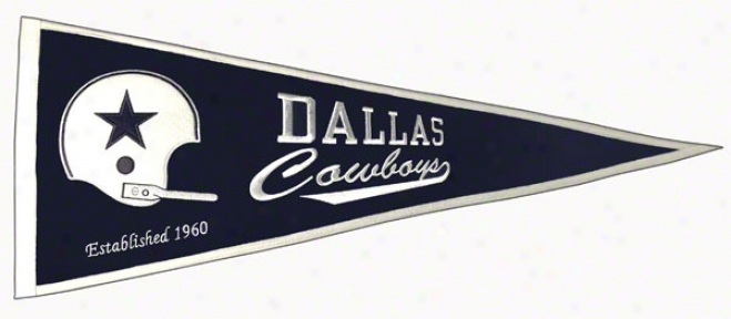 Dallas Cowboys Throwback Pennant