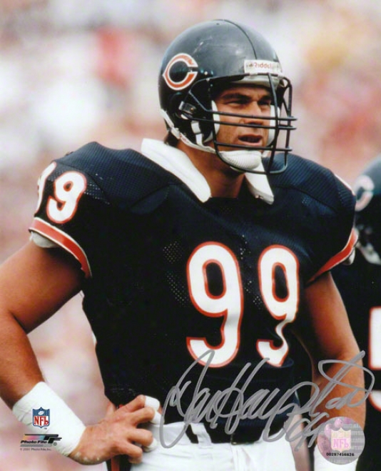 Dan Hampton Chicago Bears - Pose - Autograohed 8x10 Photograph