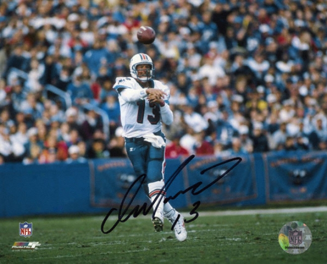 Dan Marino Miami Dolphins - Action - Autographed 8x10 Photograph