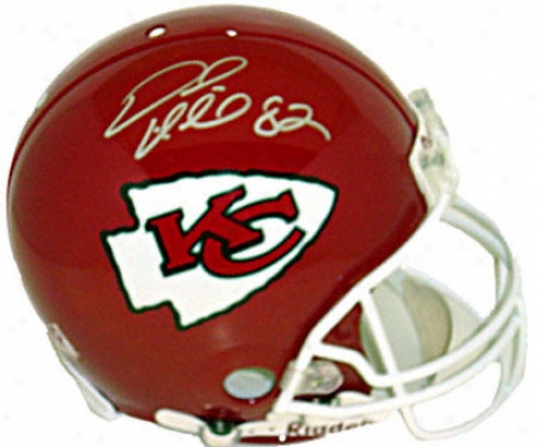 Dante Hall Kansas City Chiefs Autographed Pro Helmet