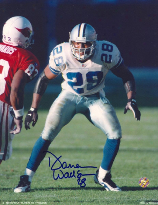 Darren Woodson Dallas Cowwboys Autographed 8x10 Photograph