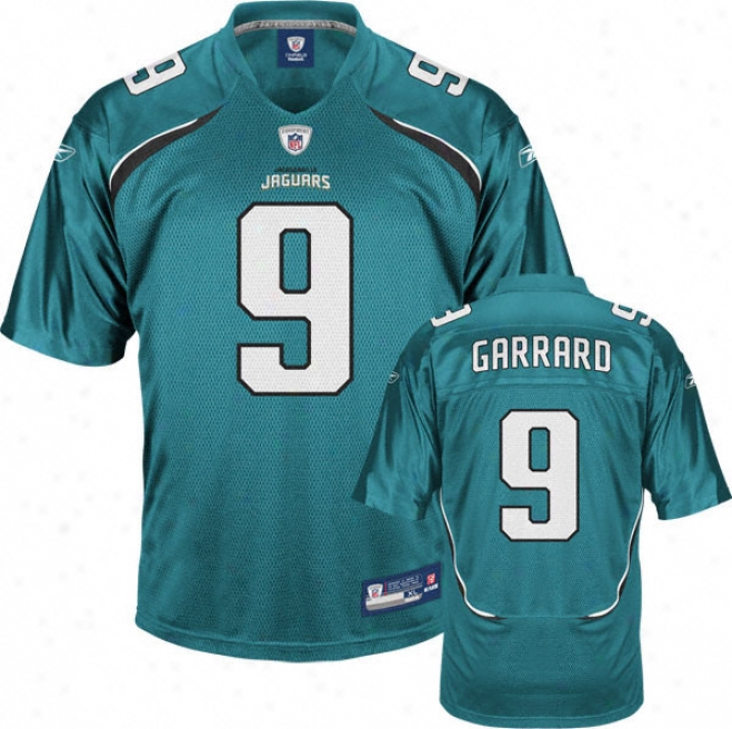 David Garrard Jersey: Reebok Teal Replica #9 Jacksonville Jaguars Jersey