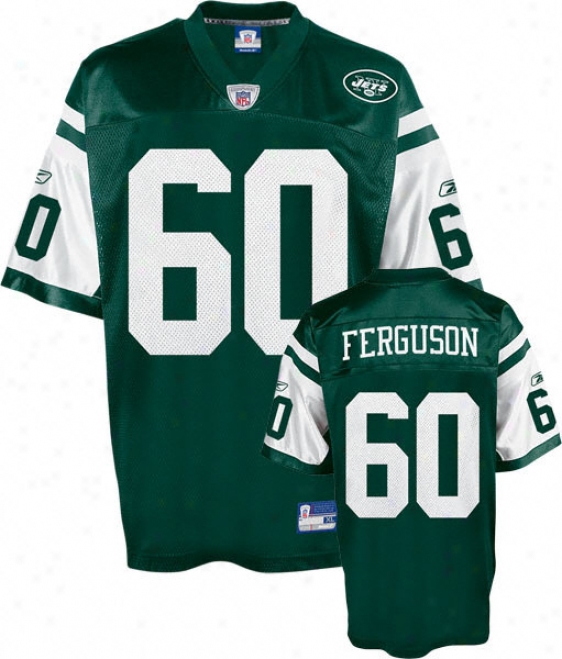 D'hrickashaw Ferugson Youth Jersey: Reebok Green Replica #60 New York Jets Jersey