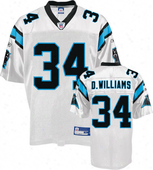 Deangelo Williams Youth Jersey: Reebok Pale Replica #34 Carolina Panthers Jersey