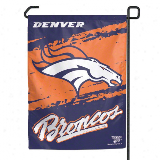 Denvee Broncos 11x15 Garden Flag