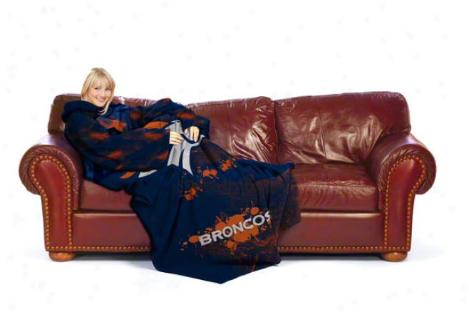 Denver Broncos 48x71 Smkpe Huddler Throw