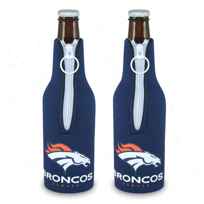 Denver Broncos Bottle Koozie 2-pack