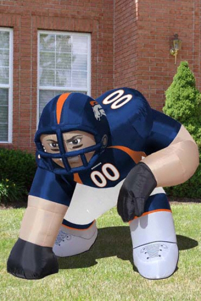 Denver Broncos Bubba Inflatable Lawn Figurine