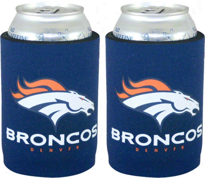 Denver Broncos Can Koozie 2-pack