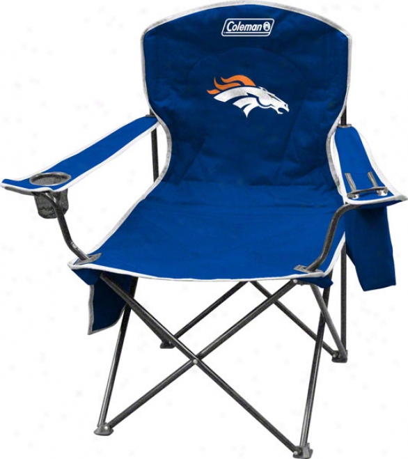 Denver Broncos Cooler Quad Tailgate Chair