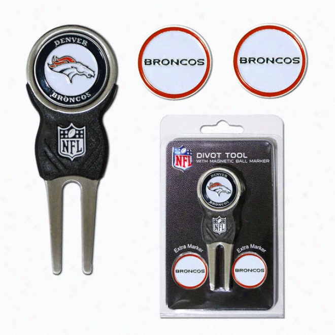 Denver Broncos Divot Tool Pack