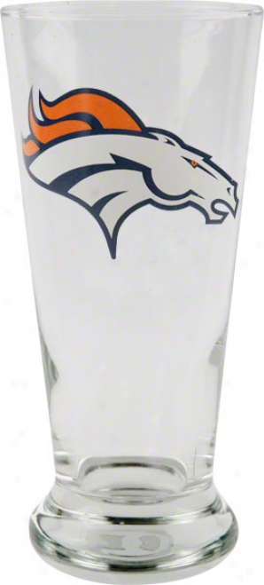 Denver Broncos Logo Pilsner Glass