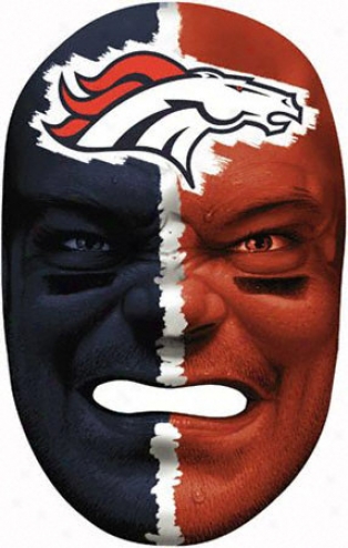 Denver Broncos Nfl Fan Face