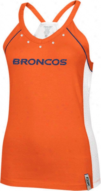 Denver Broncos -orange- Junior's Asteroid Top