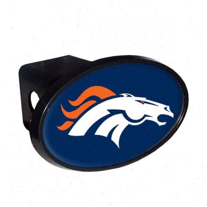 Denver Broncos Plastic Hitch Cover