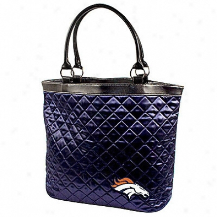 Denver Broncos Quilted Tote Bag