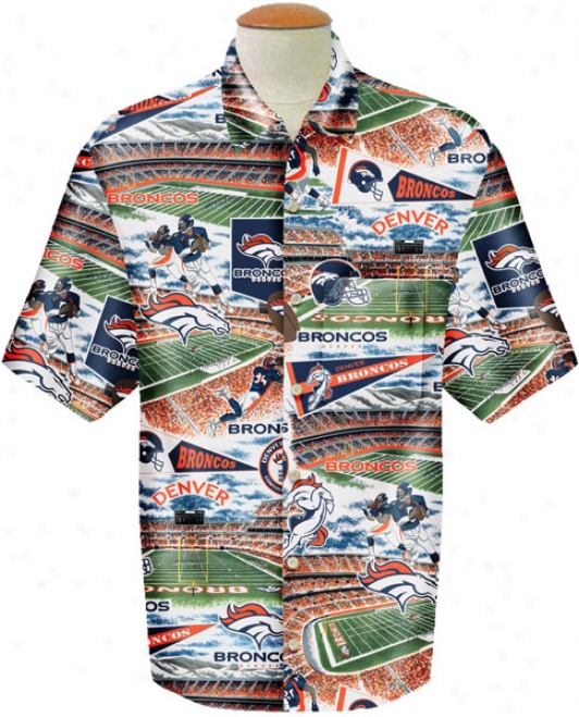 Denver Broncos Reyn Spooner Hawaiian Shirt