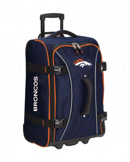 Denver Broncos Rolling Suitcase