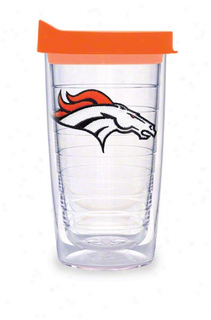 Denver Broncos Tervis Tumbler 16 Oz Cup W/ Lid