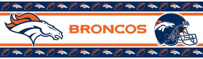 Denver Broncos Wall Border