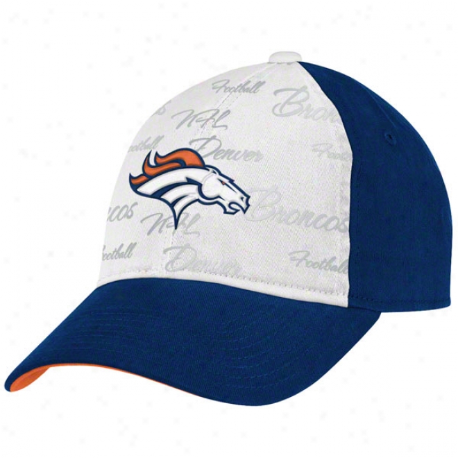 Denver Broncos Womsn's Hat: Foii Print Adjustable Hat