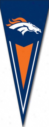 Denver Broncos Yard Pennant