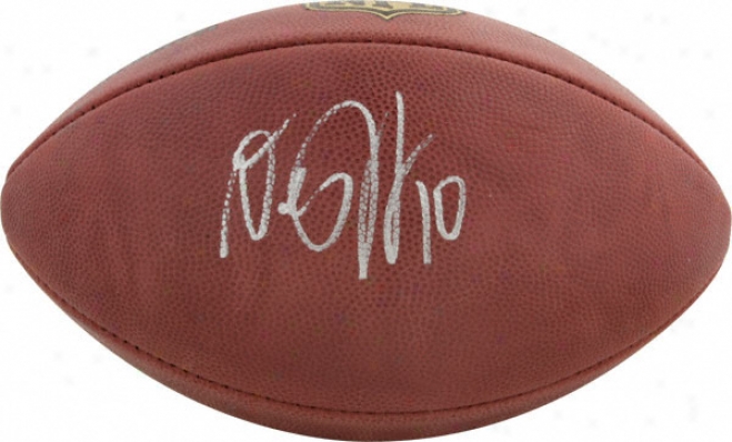 Desean Jackson Autographed Football  Details: Philadelphia Eagles