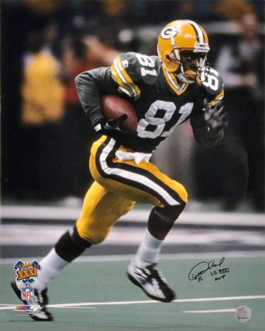 Desmond Howard Green Bay Packers - Super Goblet Xxxi - Autographed 16x20 Photograph