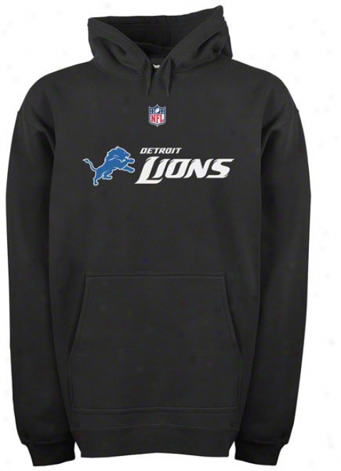 Detroit Lions 2011 Sideline Authentic Hooded Sweatshirt
