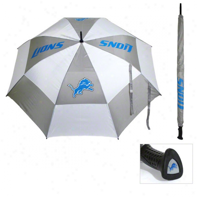 Detroit Likns 62'' Double Canopy Umbrella