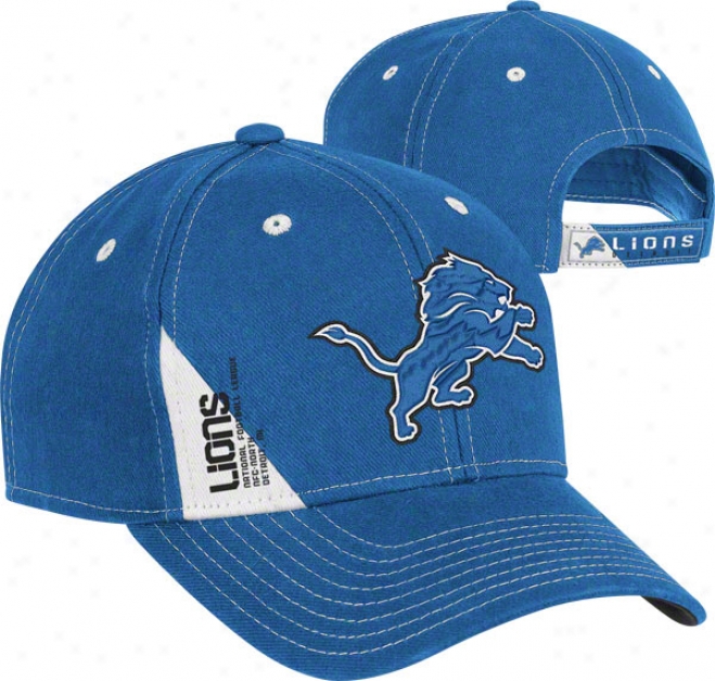 Detroit Lions Adjustable Hat: High Closeness Structured Hat